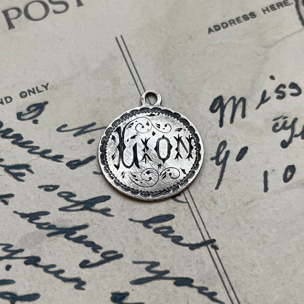 Victorian Lion Love Token Charm