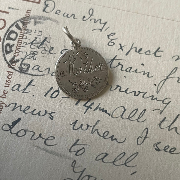 Victorian Mother Love Token Charm