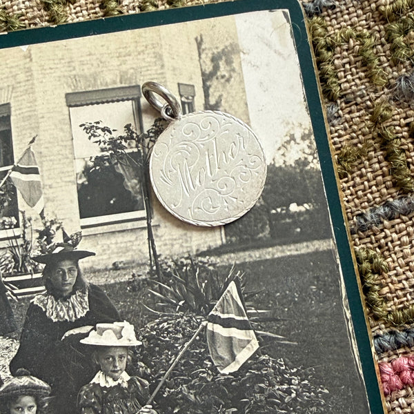 Victorian Mother Love Token Charm