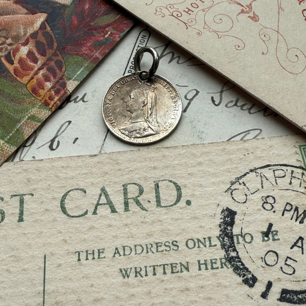 Victorian Hilda Love Token Charm