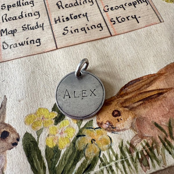 Victorian Alex Love Token Charm