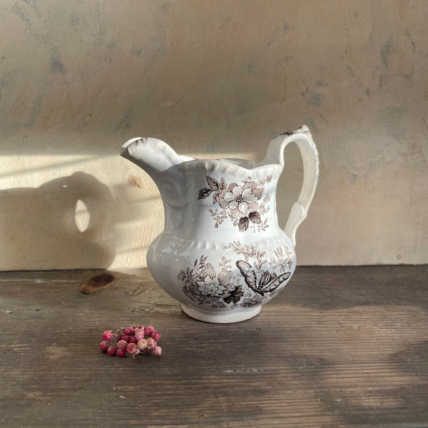 Victorian Swansea Pattern Jug