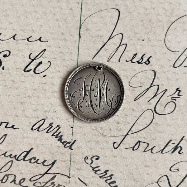 Victorian HM Love Token Charm