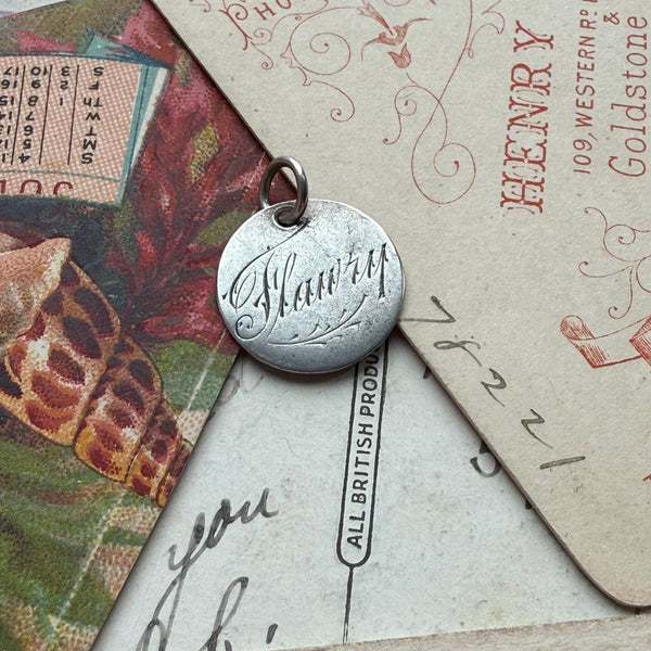 Victorian Flawry Love Token Charm