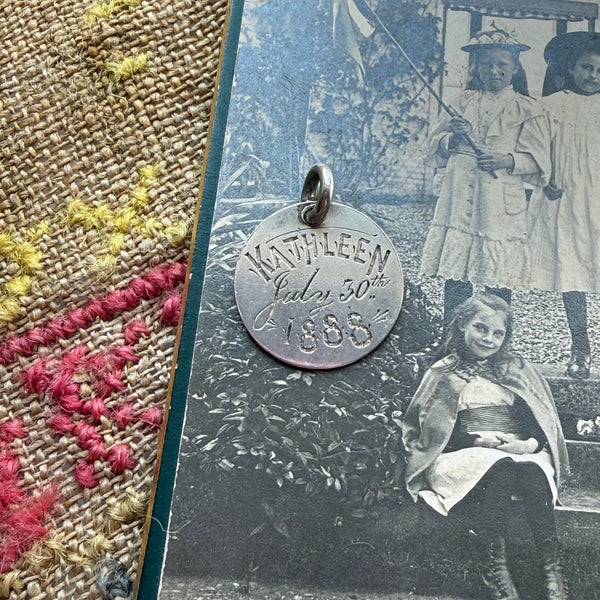 Victorian Kathleen Love Token Charm