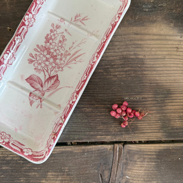 French Antique Rectangle Dish