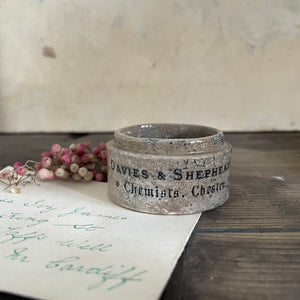 Victorian Davies & Shepheard Chemist Pot