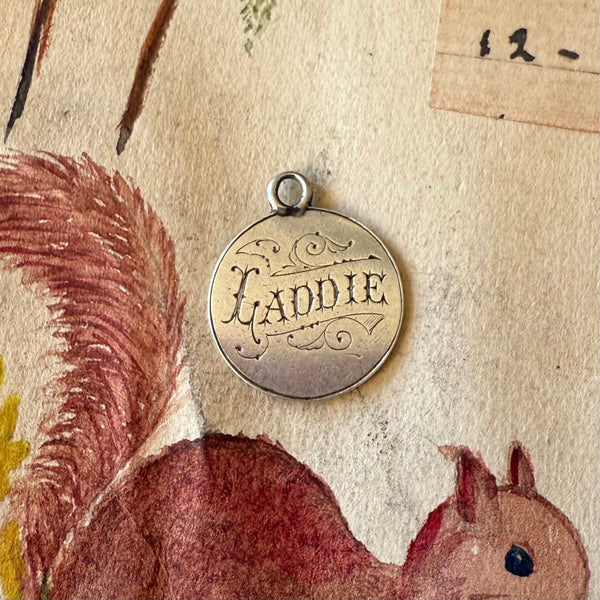 Victorian Laddie Love Token Charm