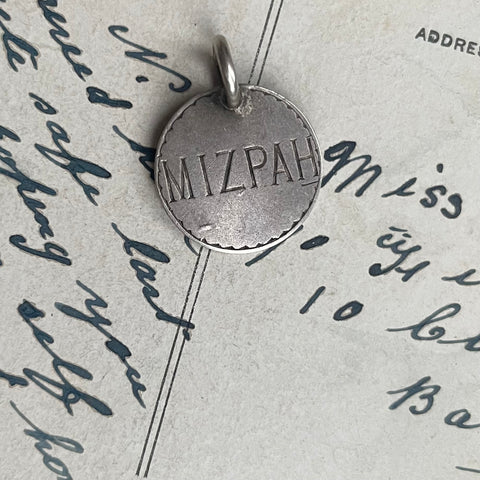 Victorian Mizpah Love Token Charm