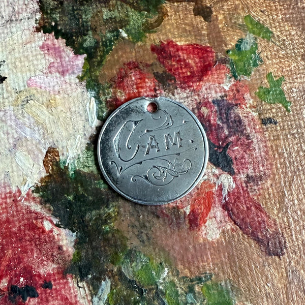 Victorian Cam Love Token Charm