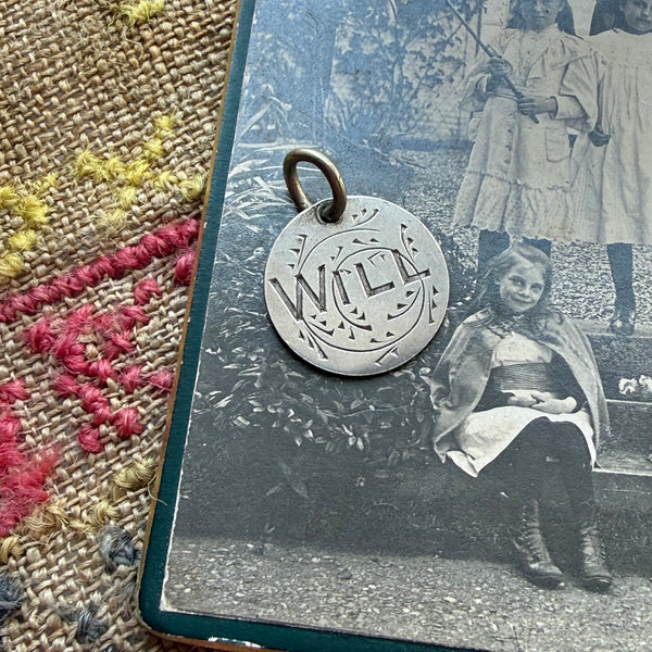 Victorian Will Love Token Charm