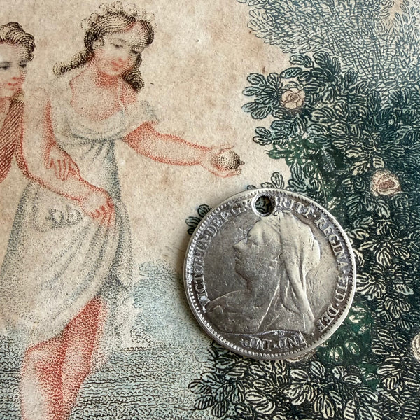Victorian AT/TA Love Token Charm