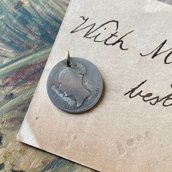 Victorian KG/GK Love Token Charm