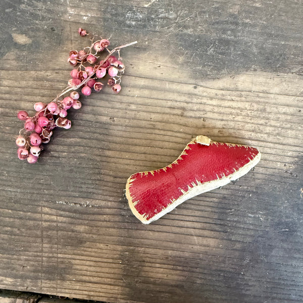 Antique Shoe Pin Cushion