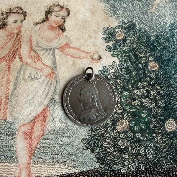 Victorian Mother Love Token Charm