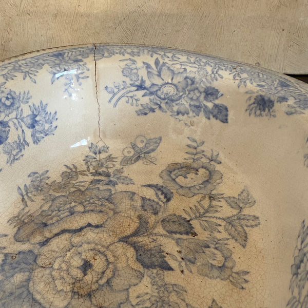 Antique Floral Dish