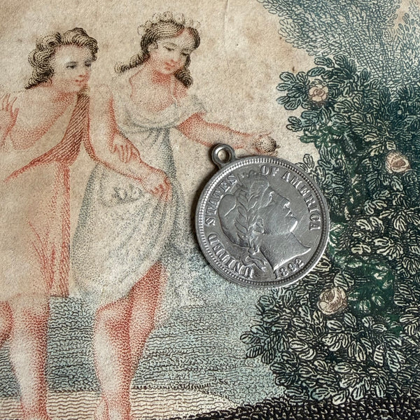 Victorian WR/RW Love Token Charm