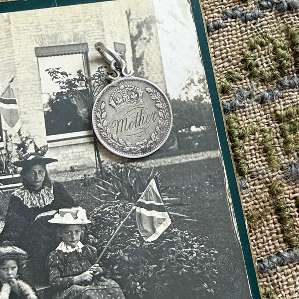 Victorian Mother Love Token Charm