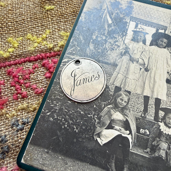 Victorian James Love Token Charm