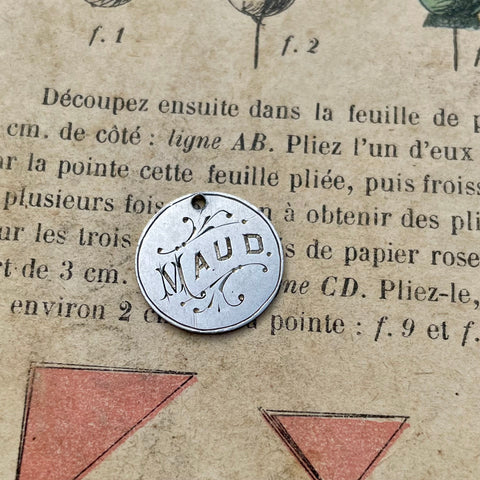 Victorian Maud Love Token Charm