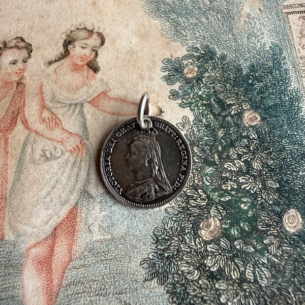 Victorian Frances Love Token Charm