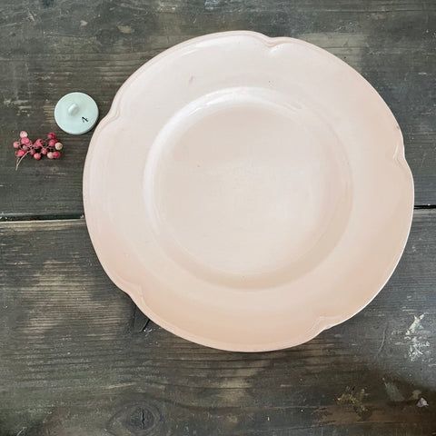 Vintage Pink Plate