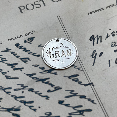 Victorian Gran Love Token Charm