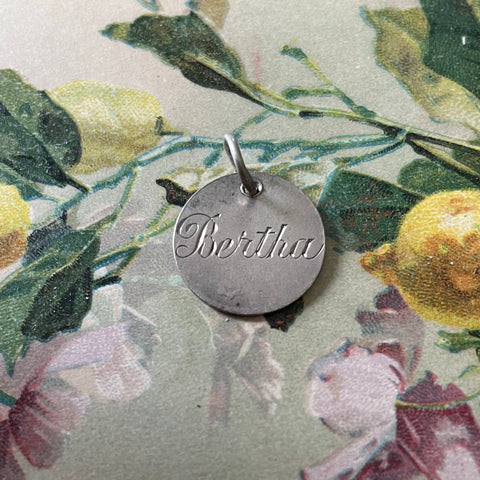 Victorian Bertha Love Token Charm