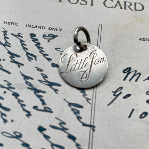 Victorian Little Jim Love Token Charm