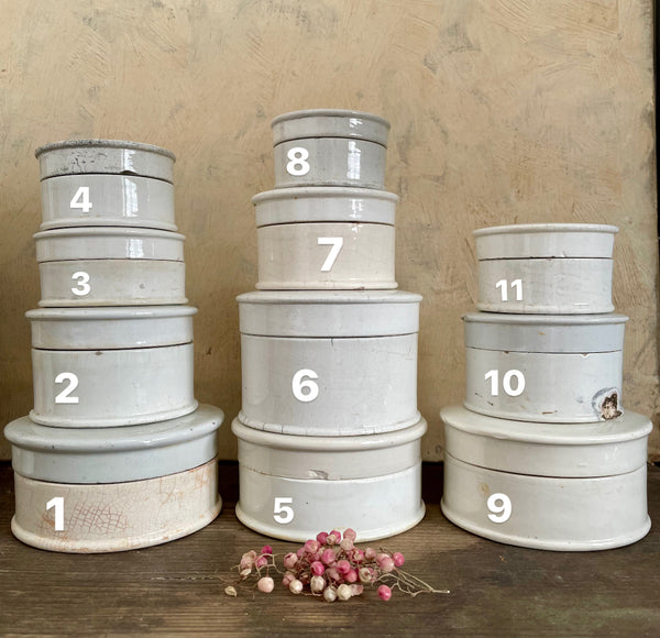 Plain Victorian Chemist Pots