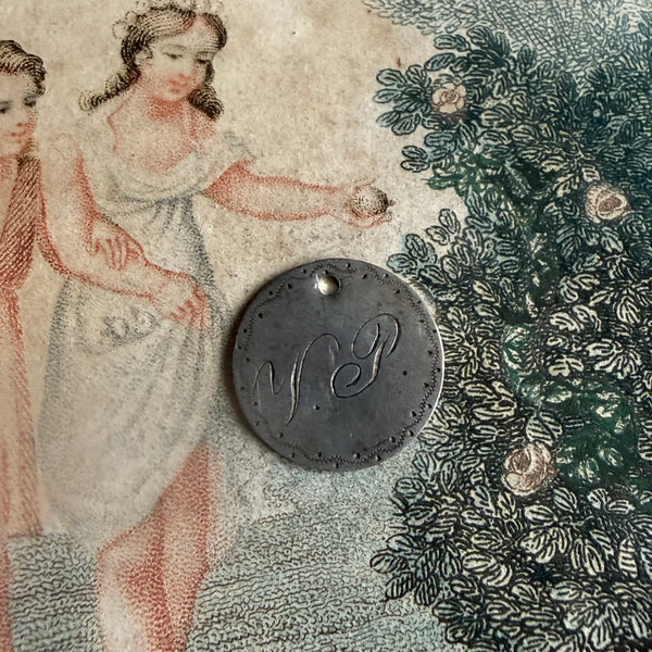 Victorian VP Love Token Charm