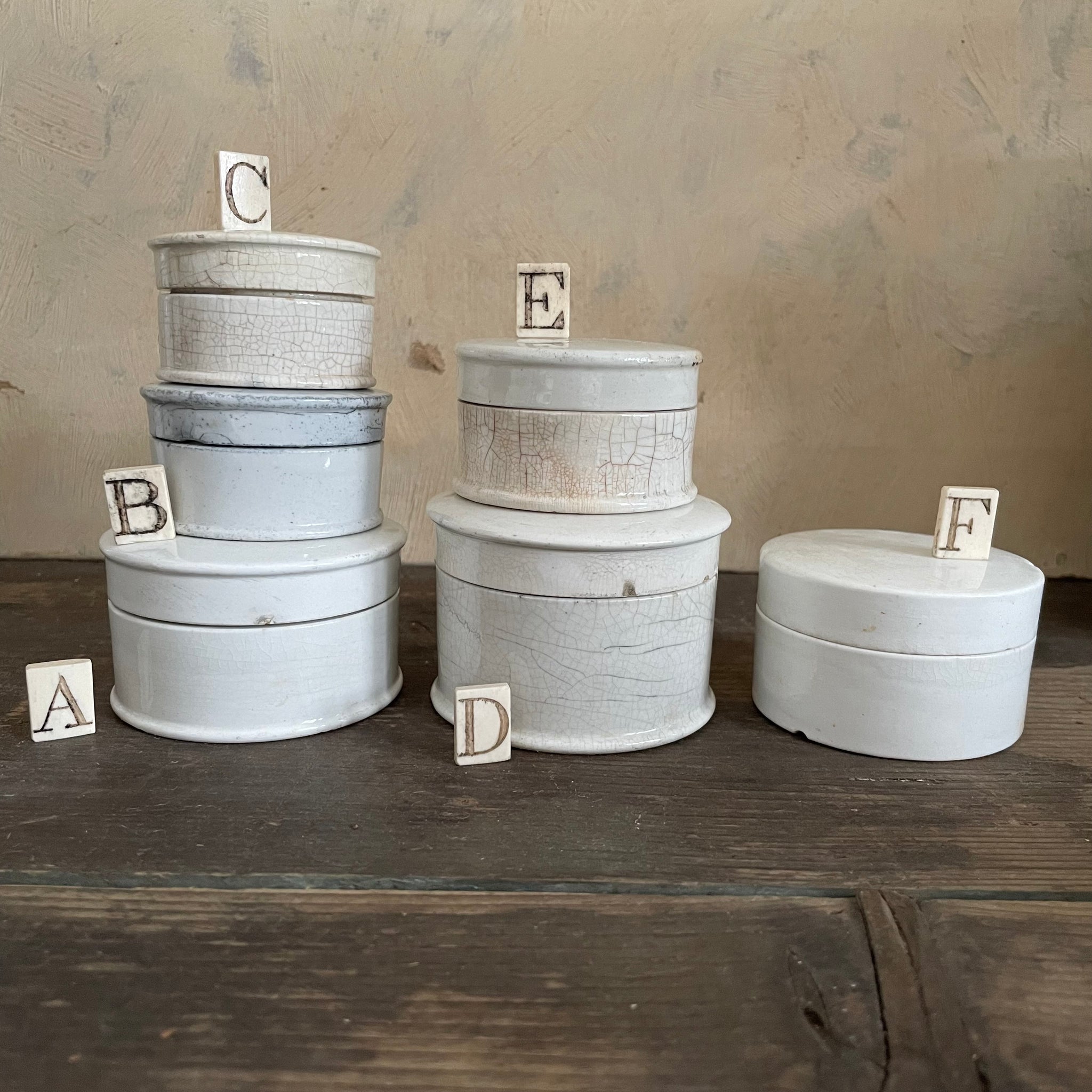 Plain Victorian Chemist Pots