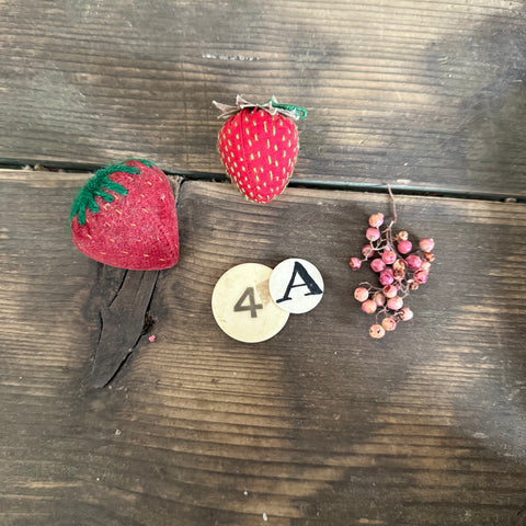 Antique Strawberry Pin Cushion