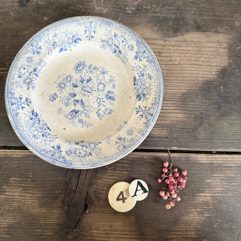 Beautiful Antique Transfer Plate