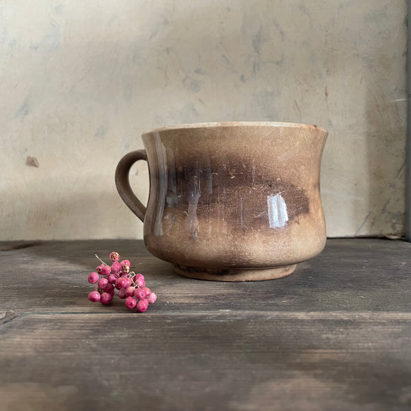 Antique French Beautifully Stained Cup