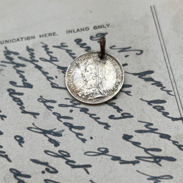 Victorian RB Love Token Charm