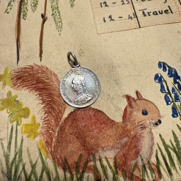 Victorian JKE Love Token Charm