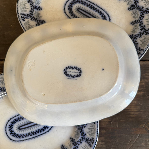 RESERVED. Antique Transferware Plate
