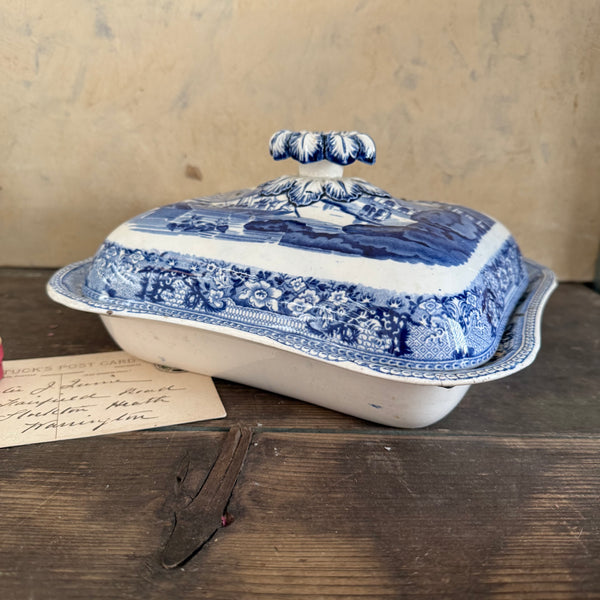 Antique Staple Repair Tureen