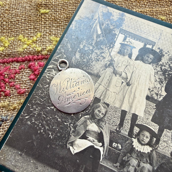 Victorian Williams America Love Token Charm