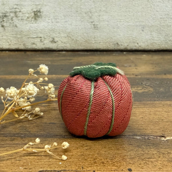 Antique Pumpkin Pin Cushion