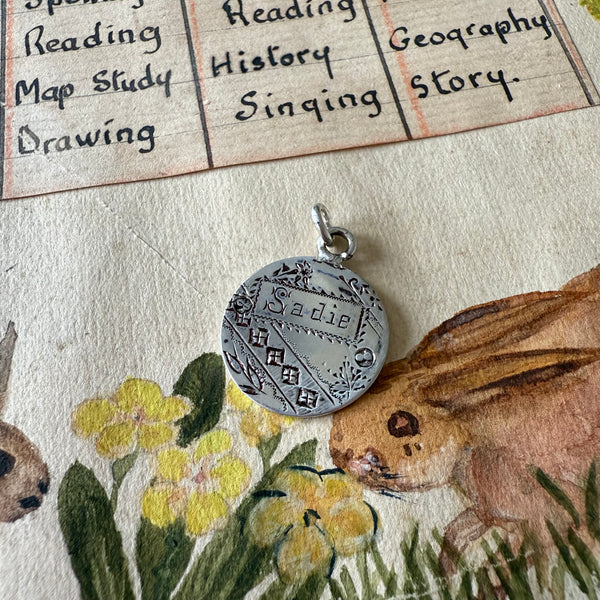 Victorian Sadie Love Token Charm