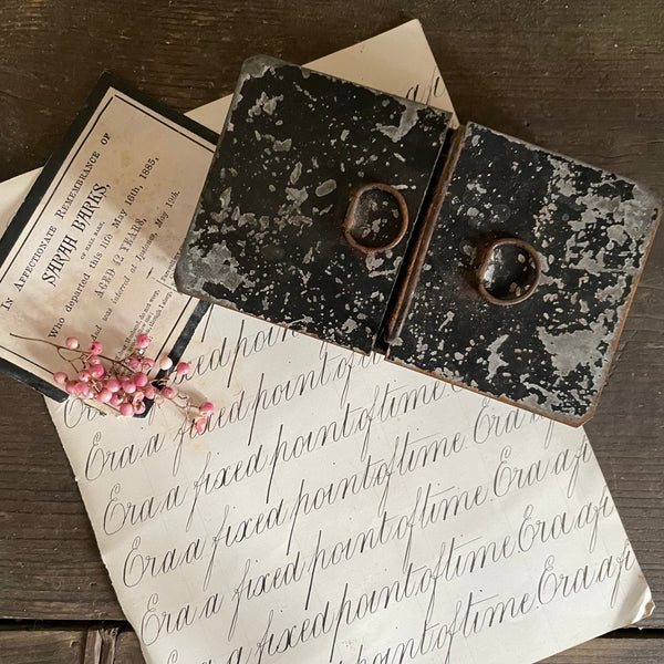 Antique Tin & Paint
