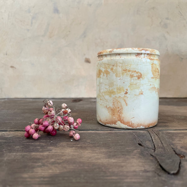 Stained Sainsbury Bloater Paste Pot