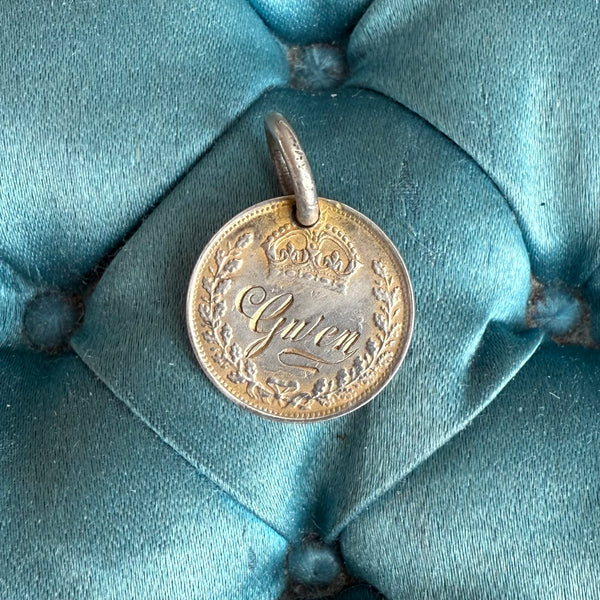 Victorian Given Love Token Charm