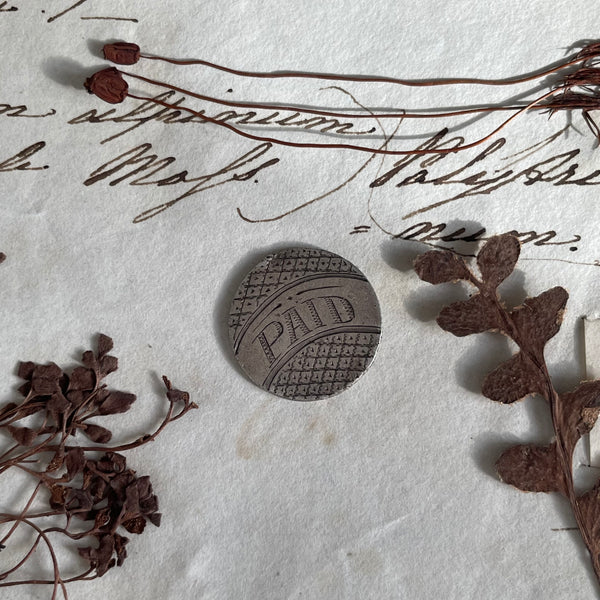 Victorian Paid Love Token Charm