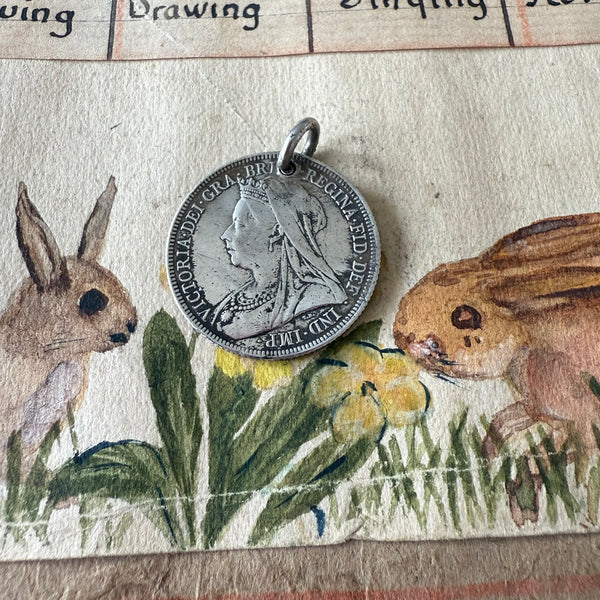 Victorian JK Love Token Charm
