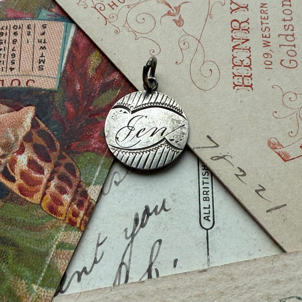Victorian Jen Love Token Charm
