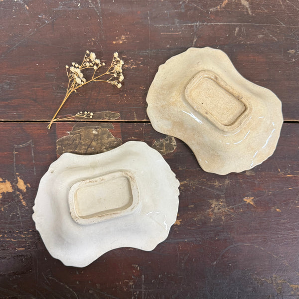 Antique Transfer Trinket Dishes