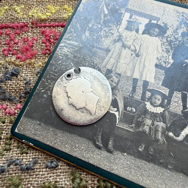 Victorian Star of David Love Token Charm